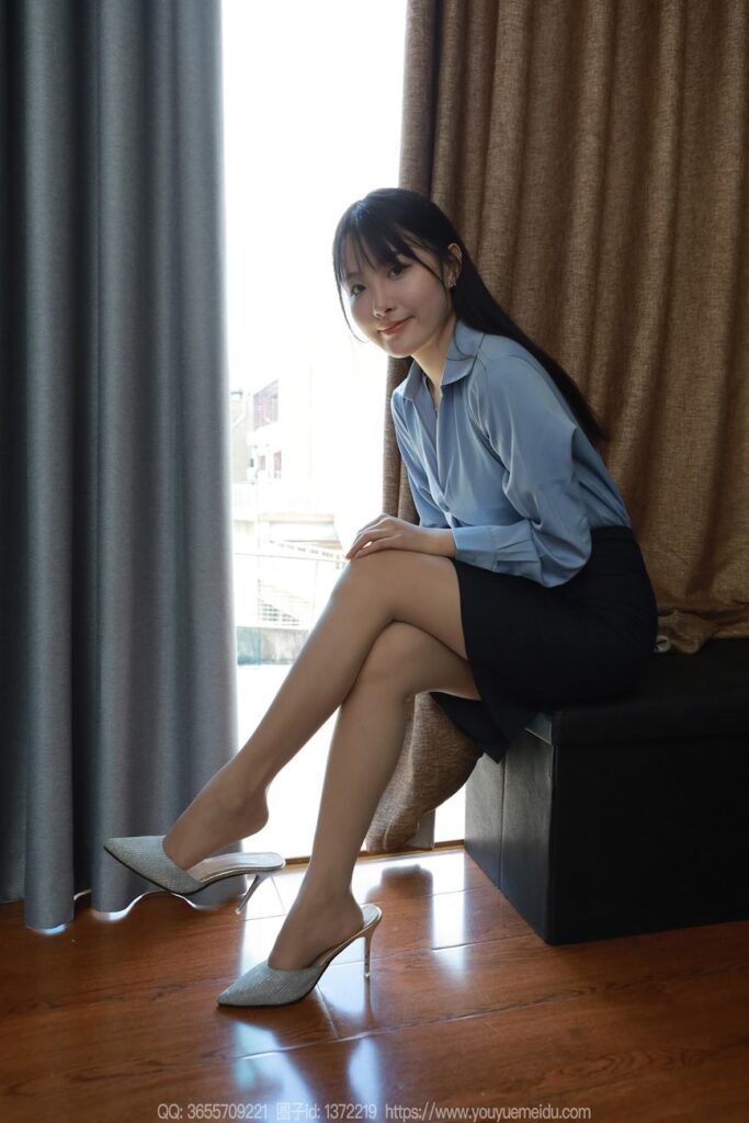 [IESS異思趣向] 2024.09.04 絲享家 1837 婉萍《藍(lán)色襯衣》[86P/81MB]插圖1