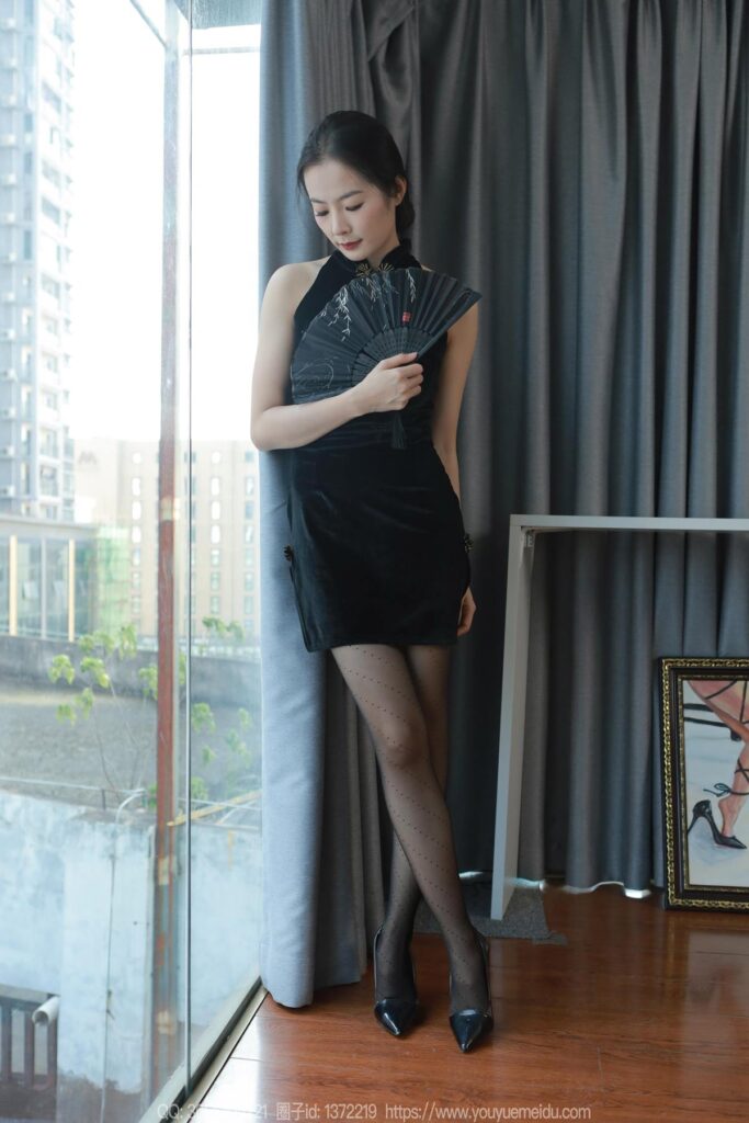 [IESS異思趣向] 2024.12.17 絲享家 1926 小金《黑色旗袍》[91P/74MB]插圖