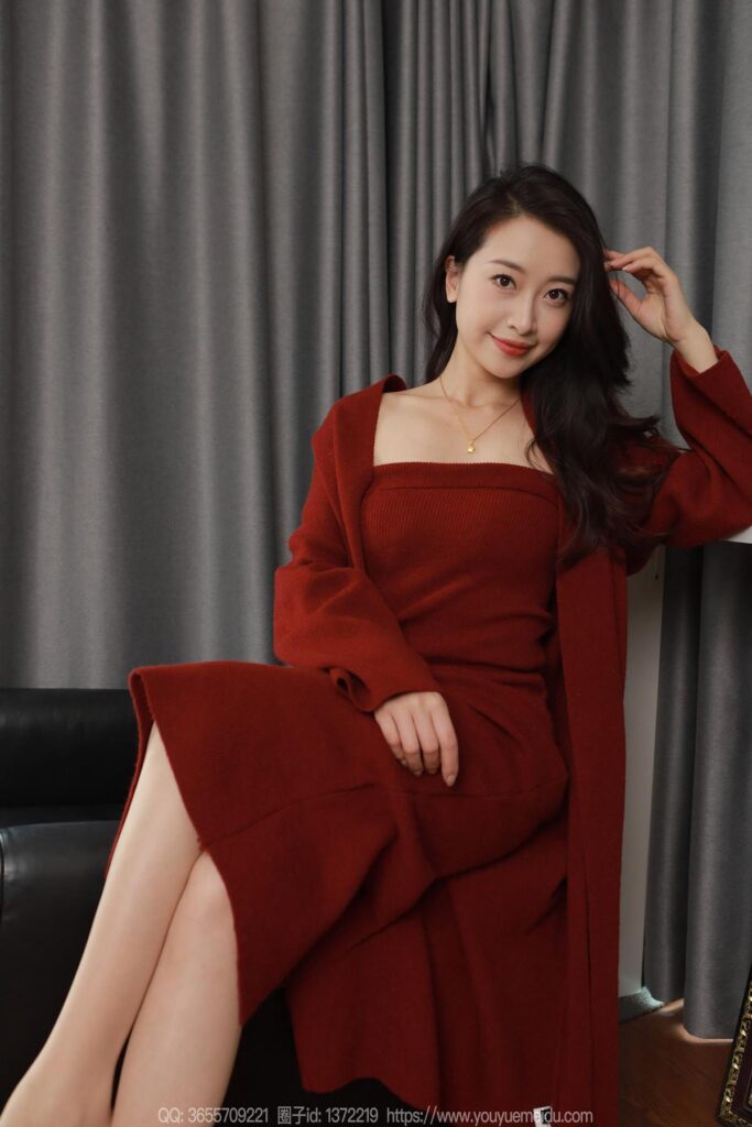 [IESS異思趣向] 2025.01.27 絲享家 1961 小婕《紅色針織裙（上）》[88P/77MB]插圖3