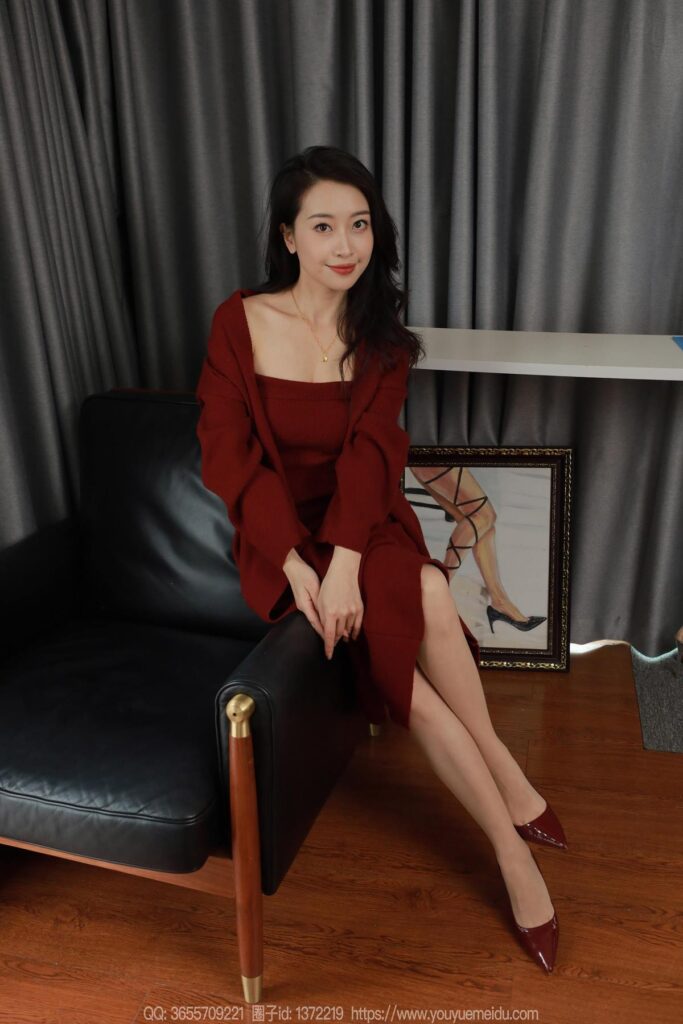 [IESS異思趣向] 2025.01.27 絲享家 1961 小婕《紅色針織裙（上）》[88P/77MB]插圖1