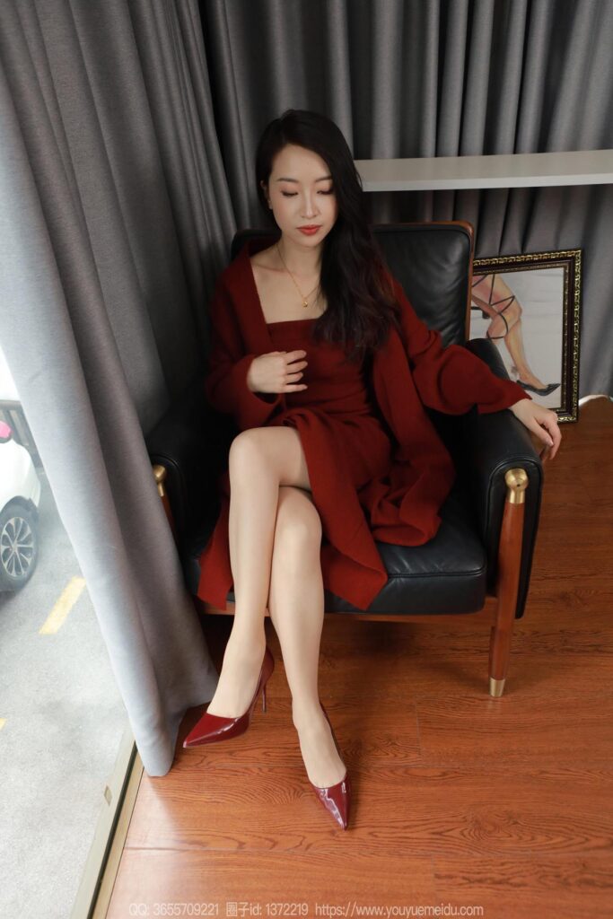 [IESS異思趣向] 2025.01.31 絲享家 1965 小婕《紅色針織裙（下）》[83P/77MB]插圖2