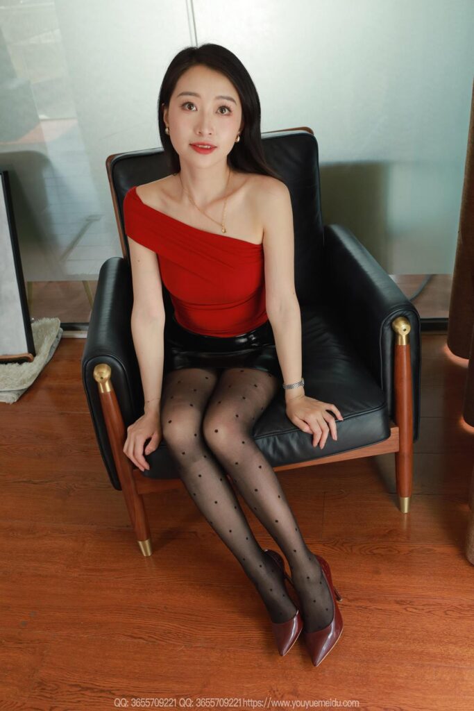 [IESS異思趣向] 2025.05.21 絲享家 2059 小婕《紅衣皮裙》[97P/91MB]插圖2