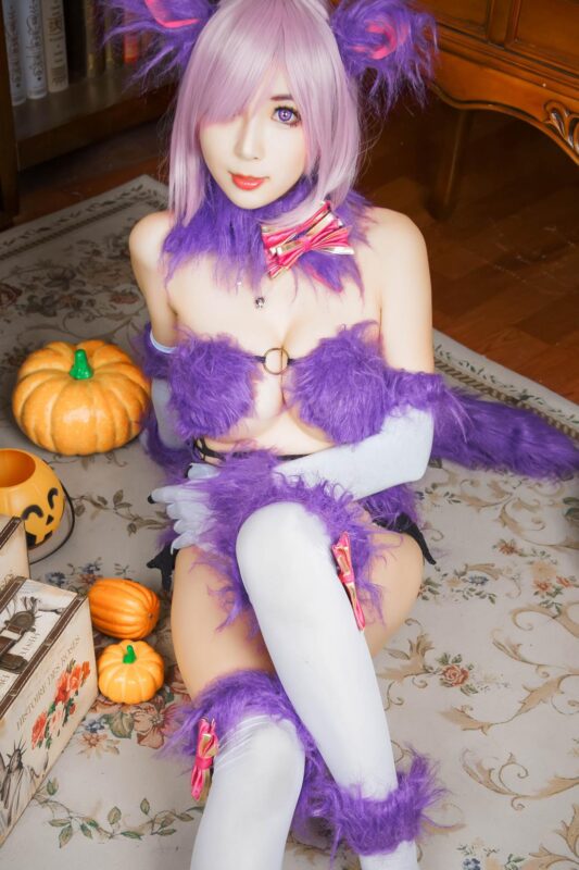 黑米粥 NO.011 萬圣節(jié) [17P/97MB]-無料攝影圈