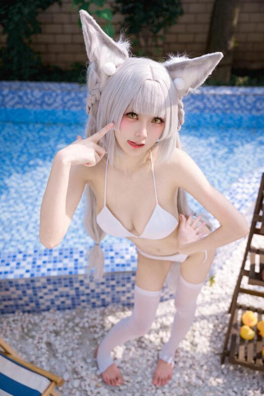 九柒喵 NO.007 - 朝凪泳裝[29P/240MB]-無料攝影圈