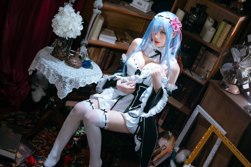 九言 001 雷姆 [50P/247MB]-無料攝影圈