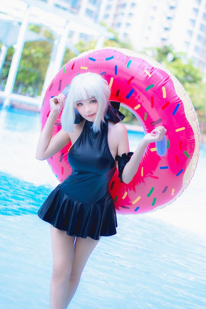 Kitkat Cosplay 005 – Saber Alter Swimsuit [29P/102MB]插圖