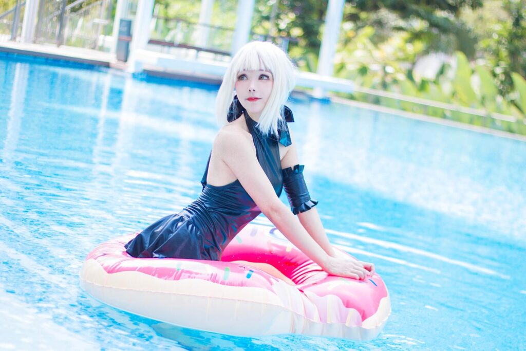 Kitkat Cosplay 005 – Saber Alter Swimsuit [29P/102MB]插圖1