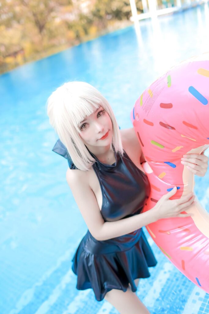 Kitkat Cosplay 005 – Saber Alter Swimsuit [29P/102MB]插圖2