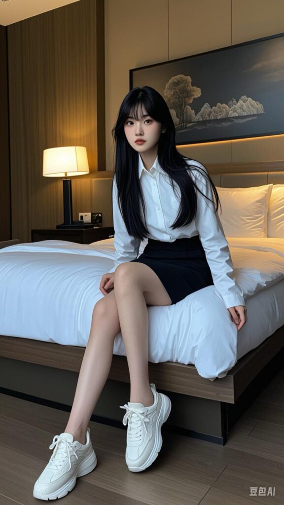 甜予攝影非官方AI版 NO.101 璇璇-OL至服、板鞋、高跟鞋、厚肉絲[146P/20.82MB]插圖1