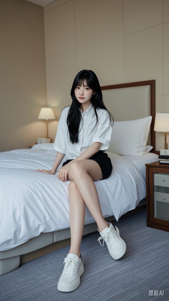 甜予攝影非官方AI版 NO.101 璇璇-OL至服、板鞋、高跟鞋、厚肉絲[146P/20.82MB]插圖2