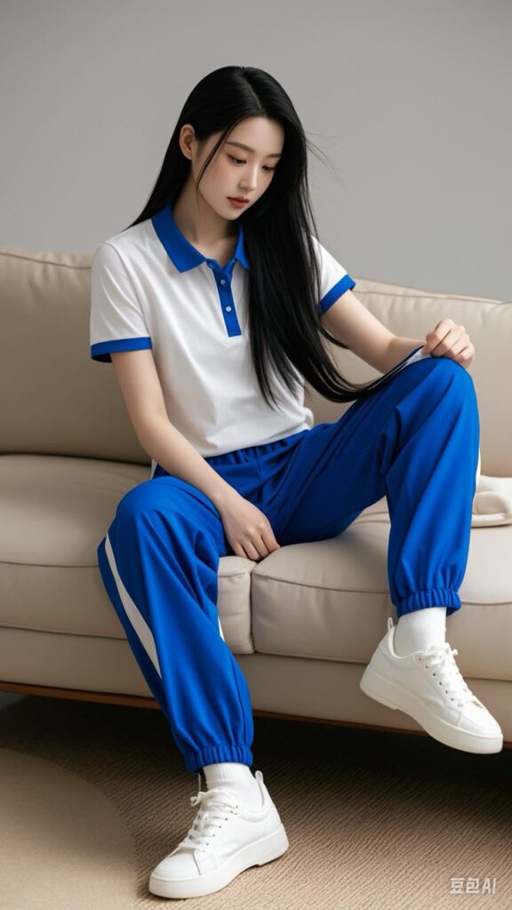 甜予攝影非官方AI版 NO.102 瀾瀾-板鞋、白棉襪、肉絲（腳尖加固款）[125P/18.53MB]插圖2