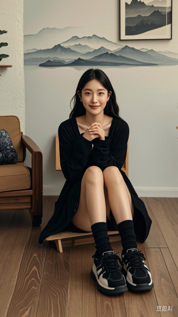 甜予攝影非官方AI版 NO.103 小云-板鞋、黑棉襪、裸足、剪指甲泡腳劇情142P/23.92MB]插圖1