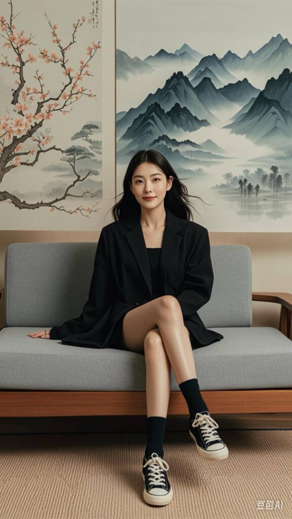 甜予攝影非官方AI版 NO.103 小云-板鞋、黑棉襪、裸足、剪指甲泡腳劇情142P/23.92MB]插圖2