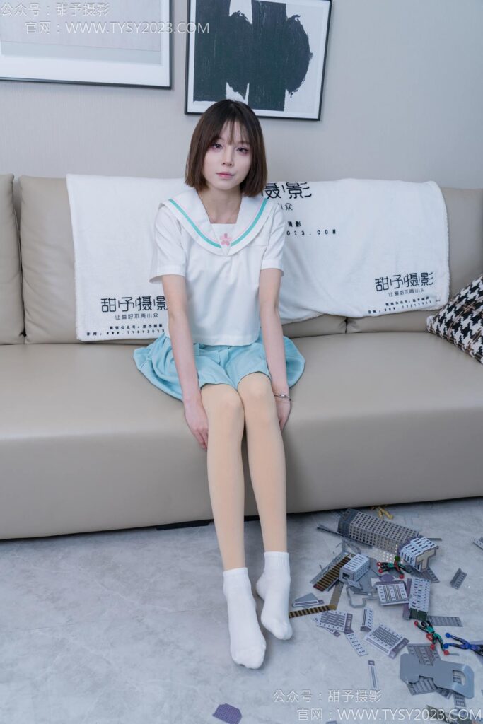 甜予攝影 NO.182 珞珞-板鞋、白棉襪、厚肉絲、小人國劇情[134P/2V/10.5GB]插圖1