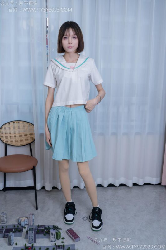 甜予攝影 NO.182 珞珞-板鞋、白棉襪、厚肉絲、小人國劇情[134P/2V/10.5GB]-無料攝影圈