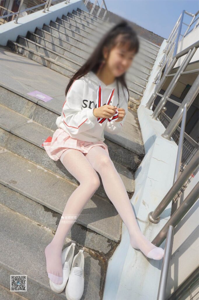 妖精視覺(jué)@NO.030 妮妮 白絲少女的百褶裙（第二期）[63P/48.9MB]插圖