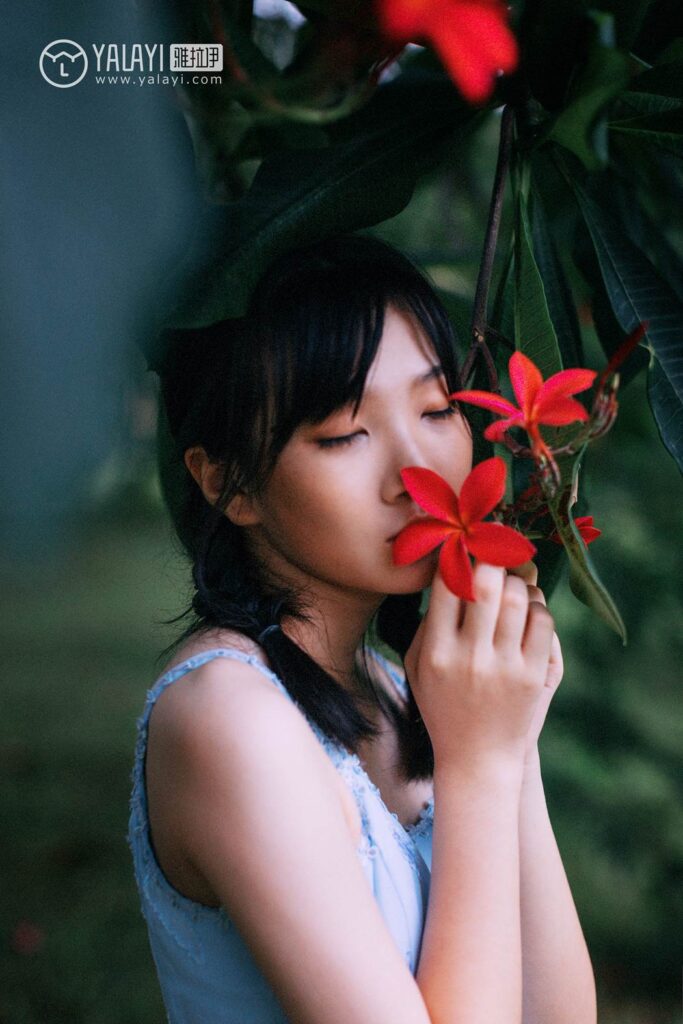 [YALAYI雅拉伊] 2019.02.28 No.082 綠喜青花 Doubleyu [40P/767MB]插圖3