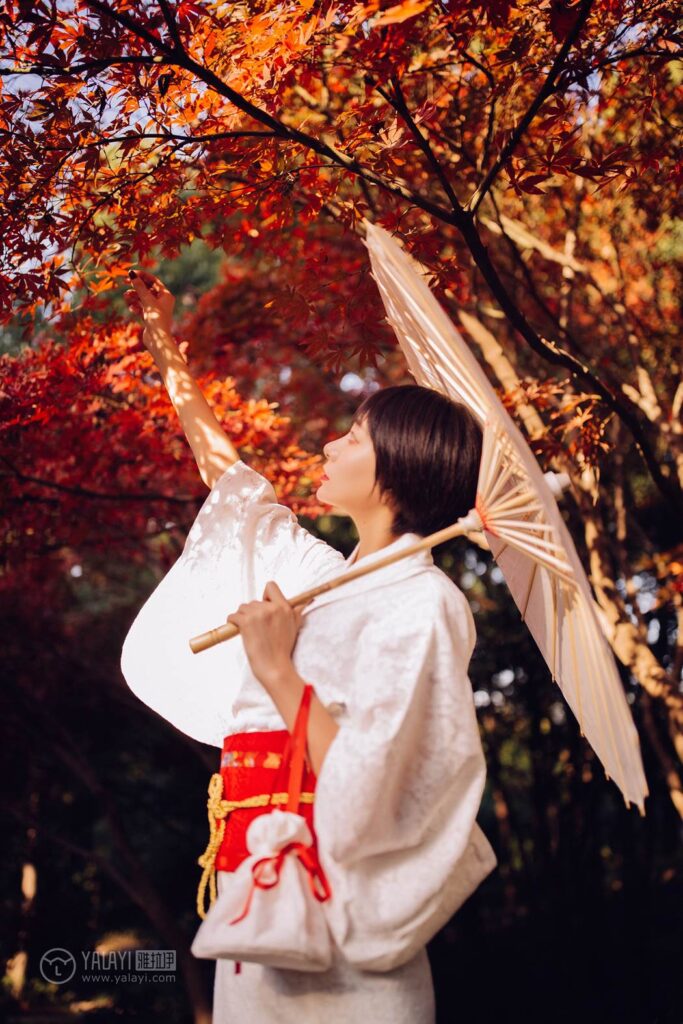 [YALAYI雅拉伊] 2018.12.04 No.136 夕陽下的和風(fēng)少女 靜靜 [46P/609MB]插圖3