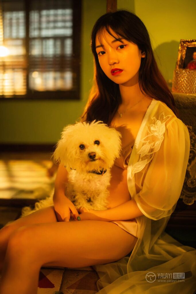 [YALAYI雅拉伊] 2019.04.03 No.233 天藍(lán)醬《愛囚》[41P/529MB]插圖2