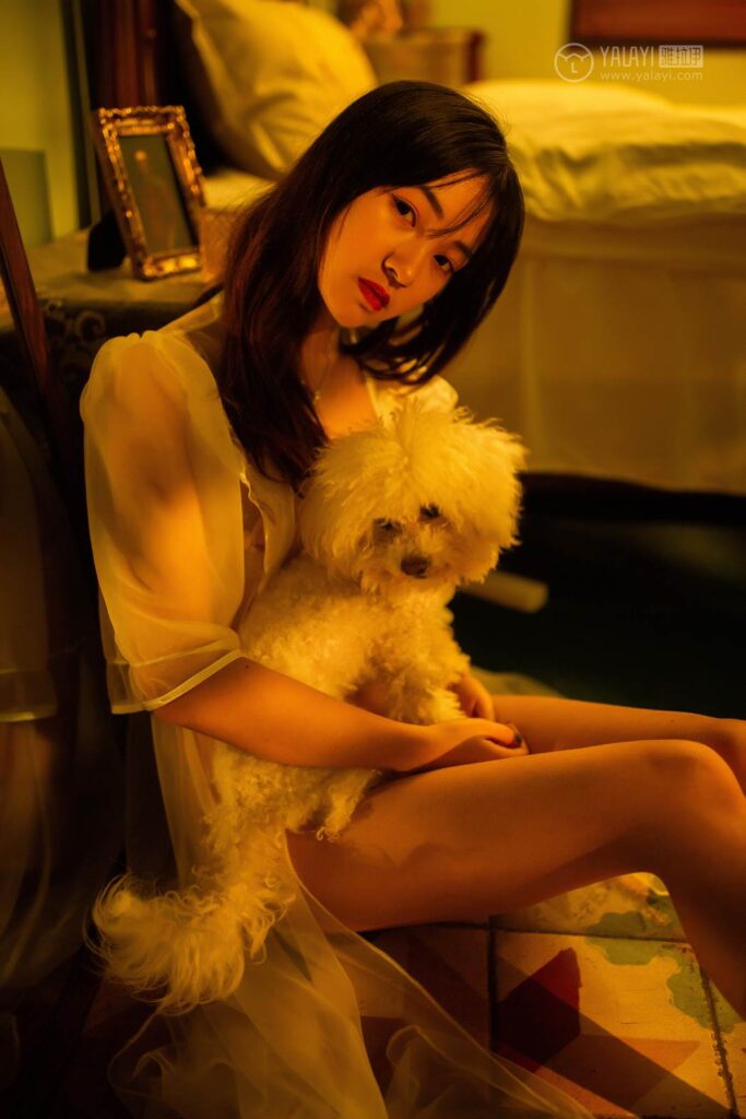 [YALAYI雅拉伊] 2019.04.03 No.233 天藍(lán)醬《愛囚》[41P/529MB]插圖3