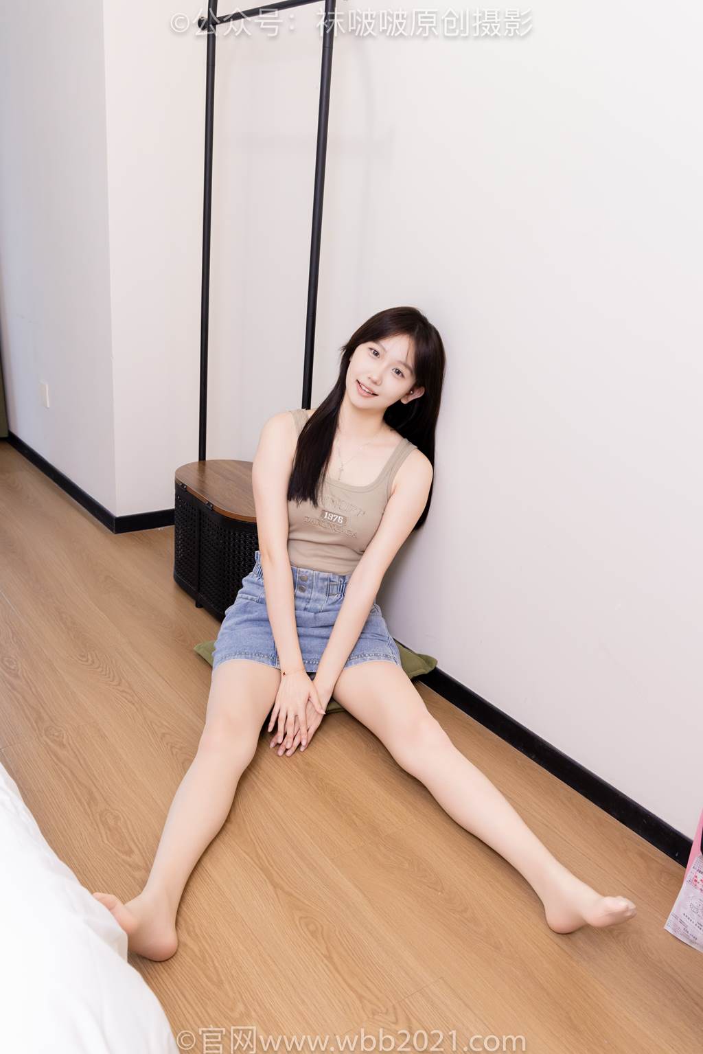 [BoBoSocks襪啵啵]NO.599 香菜-帆布鞋、白棉襪、薄肉絲[141P/1V/7.72GB]插圖3