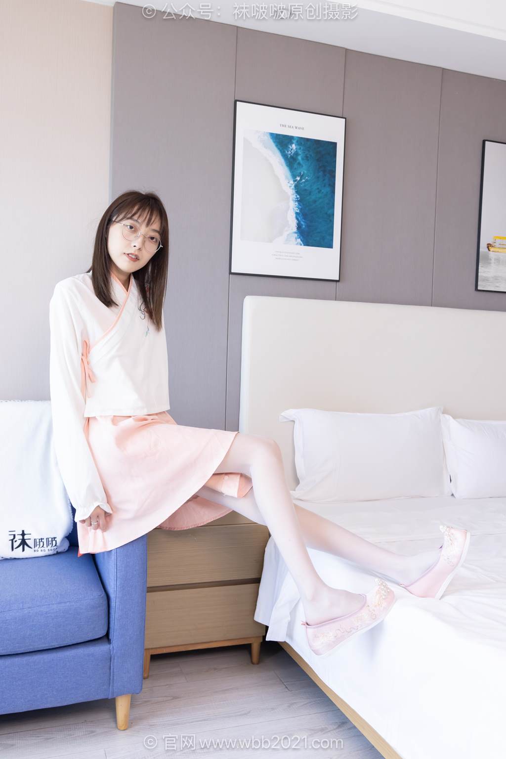 [BoBoSocks襪啵啵]NO.595 稚予-皮鞋、平底布鞋、薄肉絲、薄白絲[155P/1V/7.16GB]-無料攝影圈