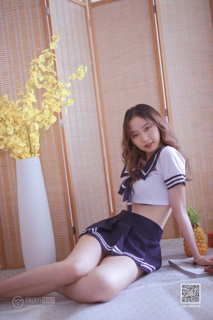 [YALAYI雅拉伊] 2019.10.23 No.438 美女與水手服 曉琳 [49P/1.04GB]插圖2