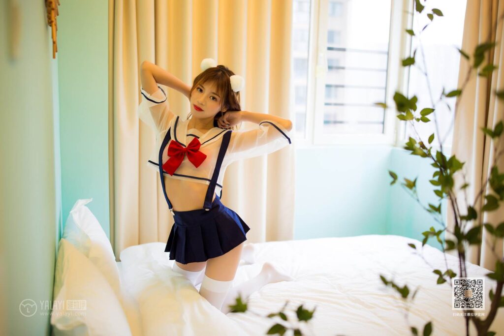 [YALAYI雅拉伊] 2020.02.20 Vol.550 進(jìn)化的JK少女 麗雅 [64+1P/404MB]插圖2