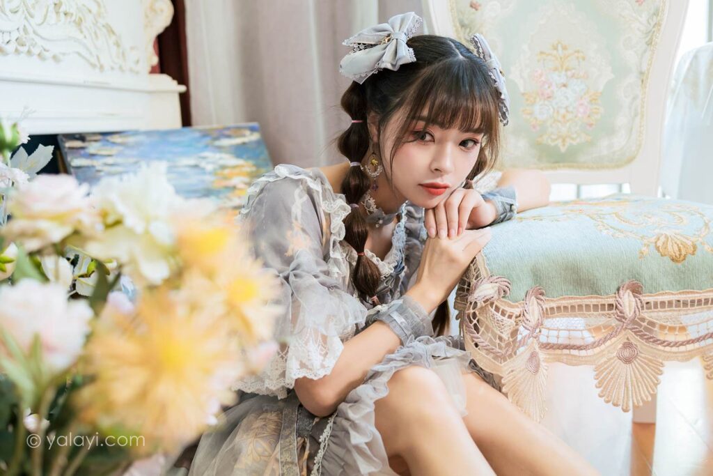 [YALAYI雅拉伊] 2021.10.15 No.851 Lolita 程小蝶 [41P/478MB]插圖3