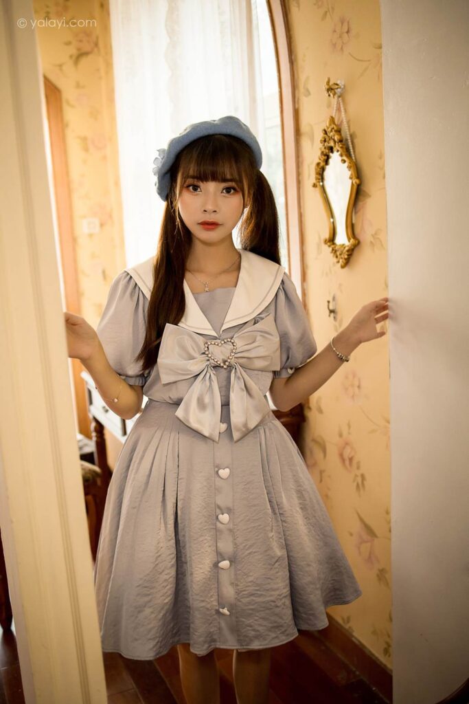 [YALAYI雅拉伊] 2021.10.30 No.857 水手服 程小蝶 [41P/519MB]插圖3