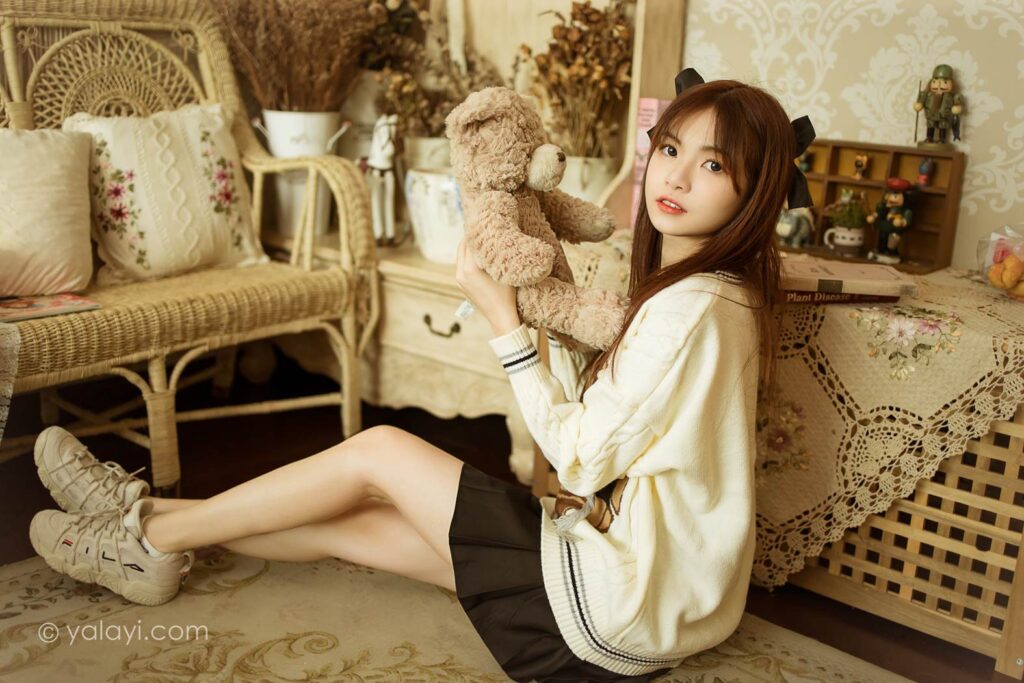 [YALAYI雅拉伊] 2021.12.14 NO.876 可愛小熊 茹莎 [46P/521MB]插圖2