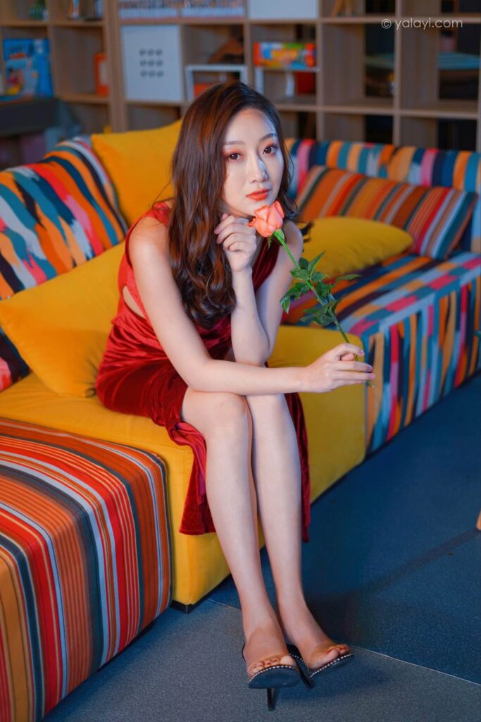 [YALAYI雅拉伊] 2021.12.16 NO.877 美人一笑也傾城 蕊思 [46P/701MB]插圖3