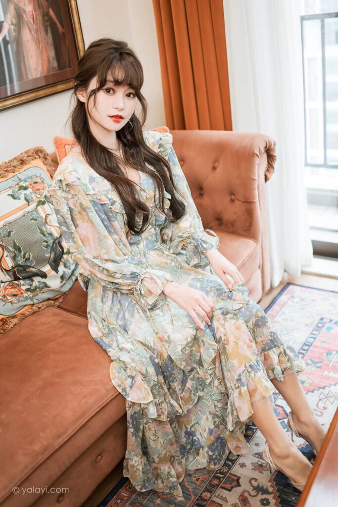 [YALAYI雅拉伊]2023.03.20 NO.1015 碎花裙少女 小亭[44+1P/562MB]插圖2