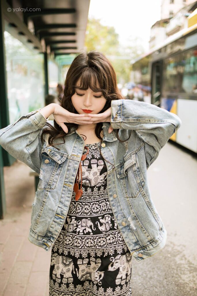 [YALAYI雅拉伊]2023.06.09 NO.1039 小巷聽風(fēng) 小亭[45+1P/560MB]插圖3