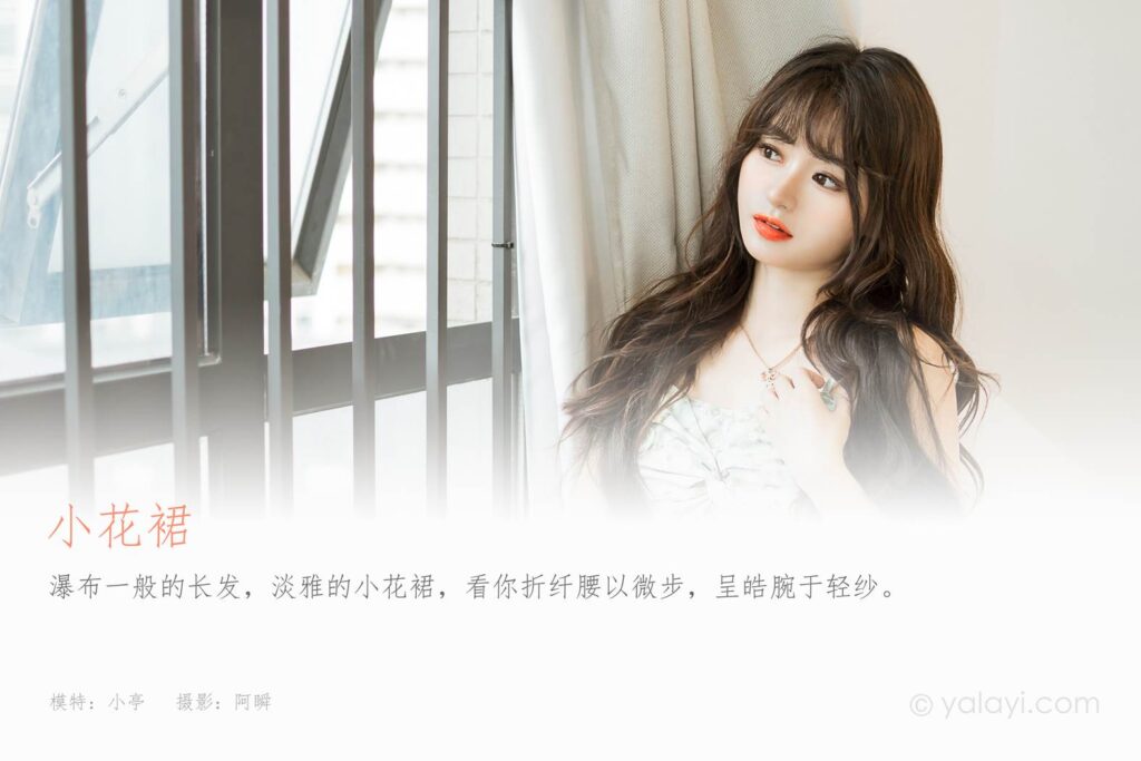 [YALAYI雅拉伊]2023.08.07 NO.1056 小花裙 小亭[45+1P/148MB]插圖1