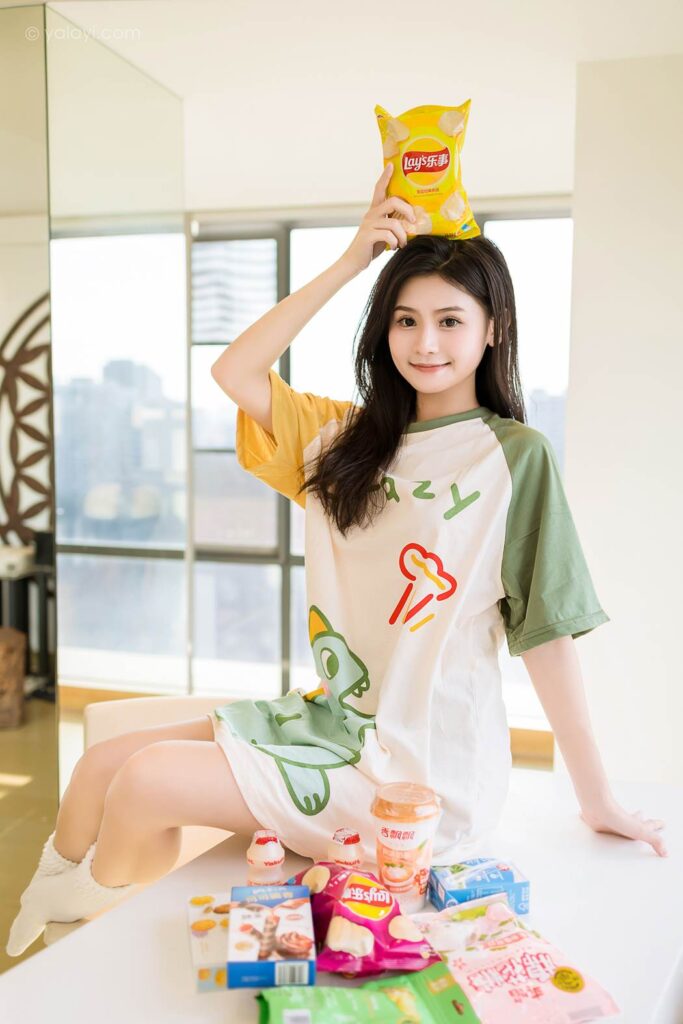 [YALAYI雅拉伊]2023.09.29 NO.1072 小恐龍睡衣 若婷[45+1P/231MB]插圖2