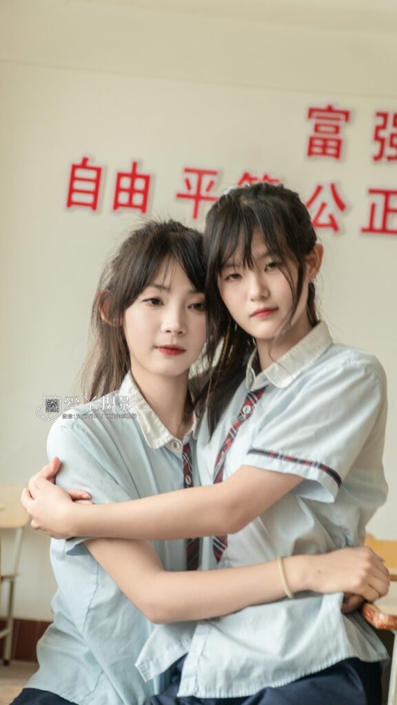 愛丫攝影 007 二女課間嬉趣[150P/1V/5.09GB]插圖3