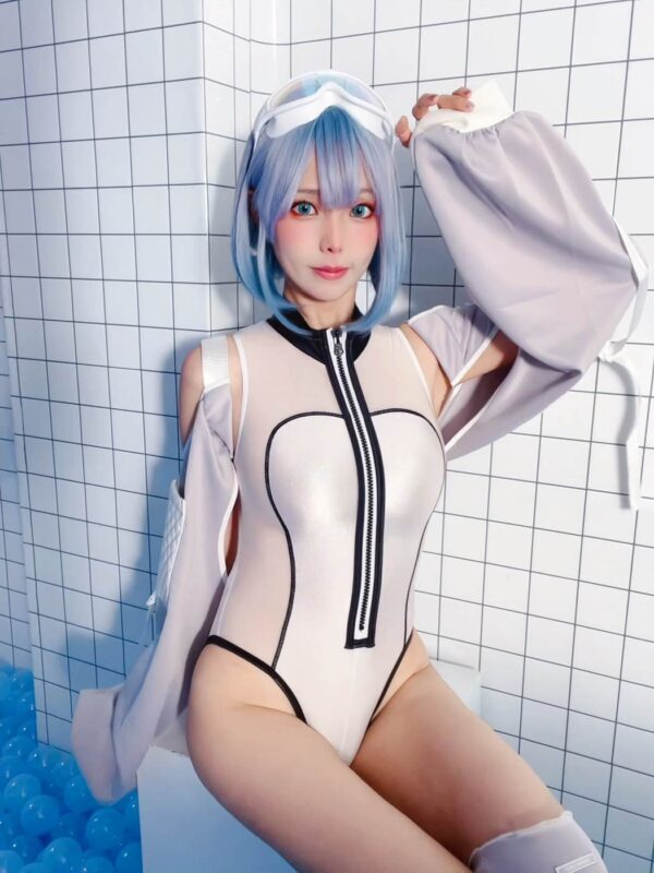 Ely_eee(ElyEE子) NO.171 – Clear Blue Drift[33P/4V/71MB]-無料攝影圈