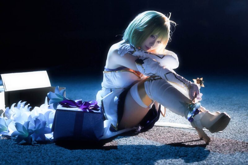 G44不會受傷 NO.132 – 白色月姬[22P/315MB]-無料攝影圈