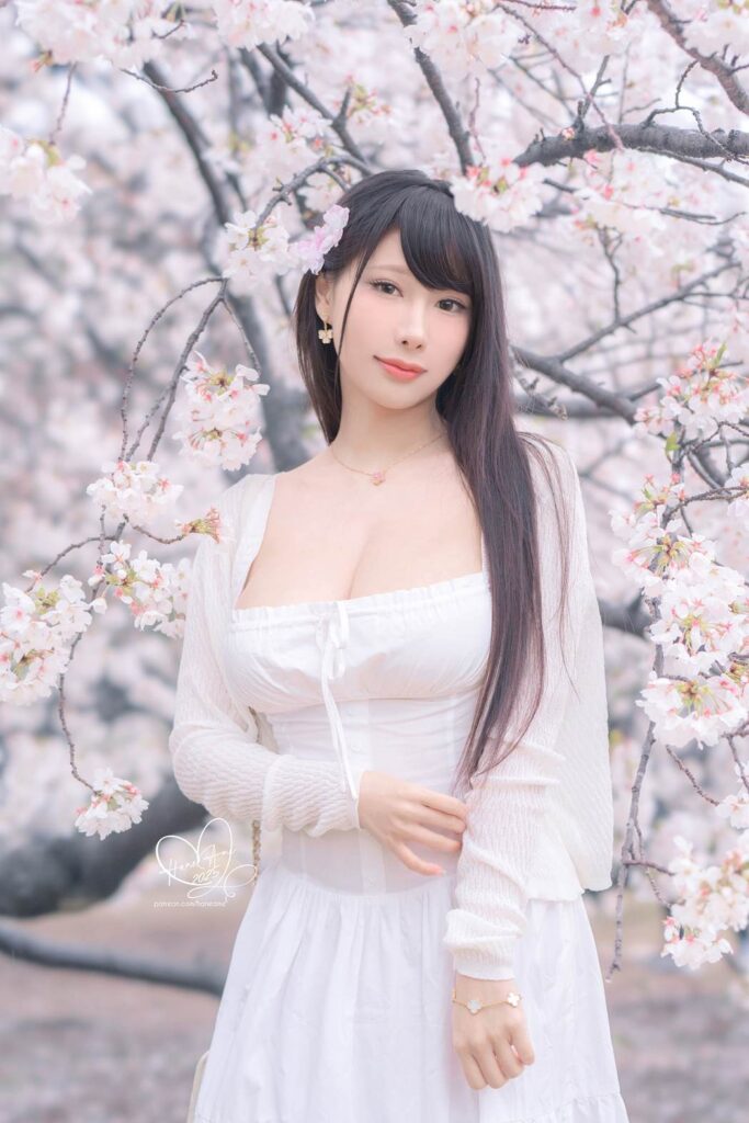 Hane Ame 雨波寫(xiě)真 NO.258 – 雨櫻下的約定[62P/4V/927MB]插圖1