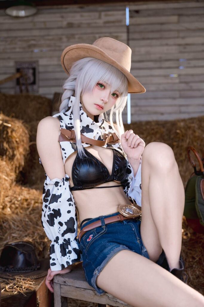 九柒喵 NO.023 – 碧藍(lán)航線 法戈 純白熱潮[53P/435MB]插圖3