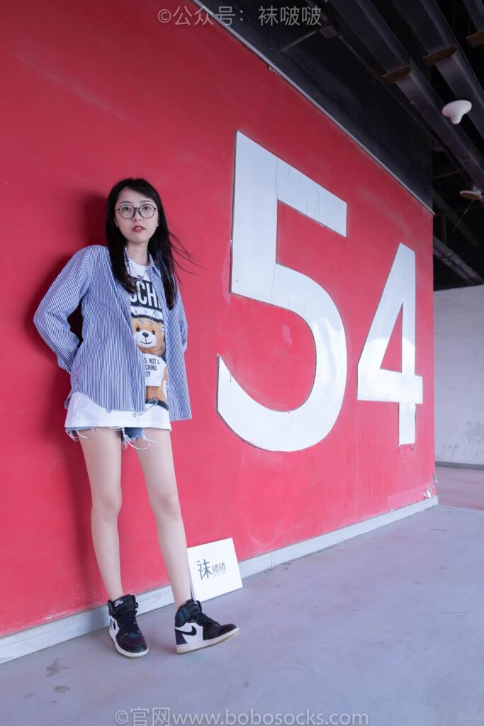 [BoBoSocks襪啵啵]NO.011 稚予-AJ、白色短棉襪、肉絲 [139P/1V/3.47GB]插圖2