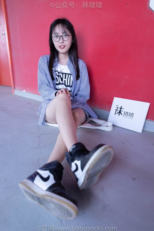 [BoBoSocks襪啵啵]NO.011 稚予-AJ、白色短棉襪、肉絲 [139P/1V/3.47GB]-無料攝影圈