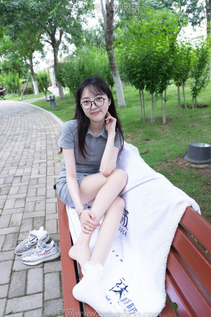 [BoBoSocks襪啵啵]NO.019 稚予-椰子、白棉襪、肉絲 [147P/1V/3.48GB]插圖