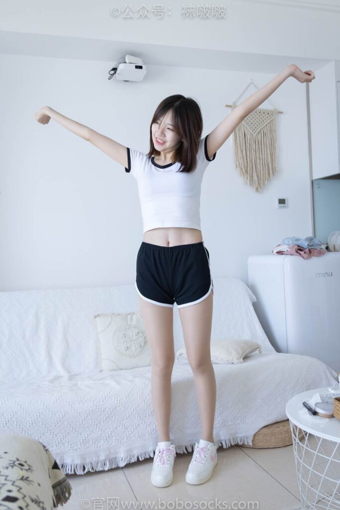 [BoBoSocks襪啵啵]NO.026 小甜豆-體操服、空軍一號、白棉襪、肉絲 [149P/1V/7.92GB]插圖2