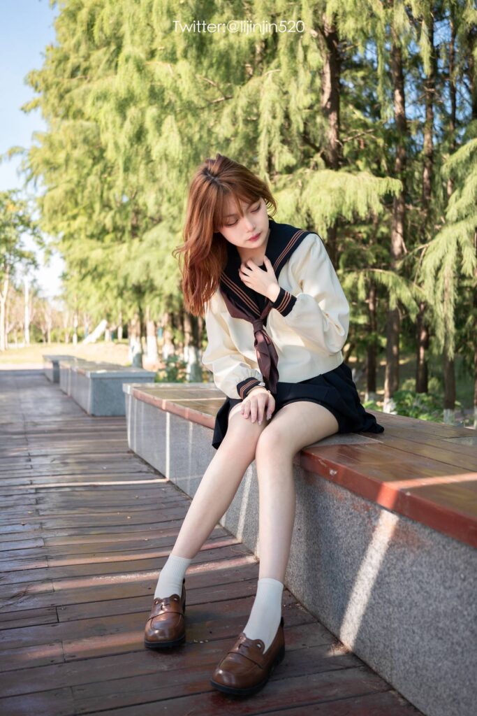 梨瑾瑾 NO.001 – 茶羽中[37P/402MB]插圖1