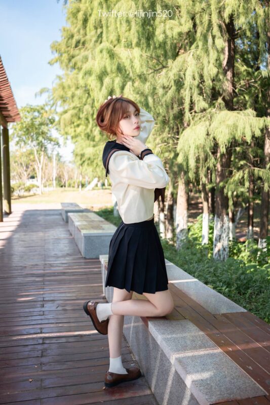 梨瑾瑾 NO.001 – 茶羽中[37P/402MB]-無料攝影圈