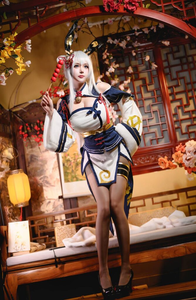 凜子醬 NO.014 – 旗袍兔兔[21P/97MB]插圖1