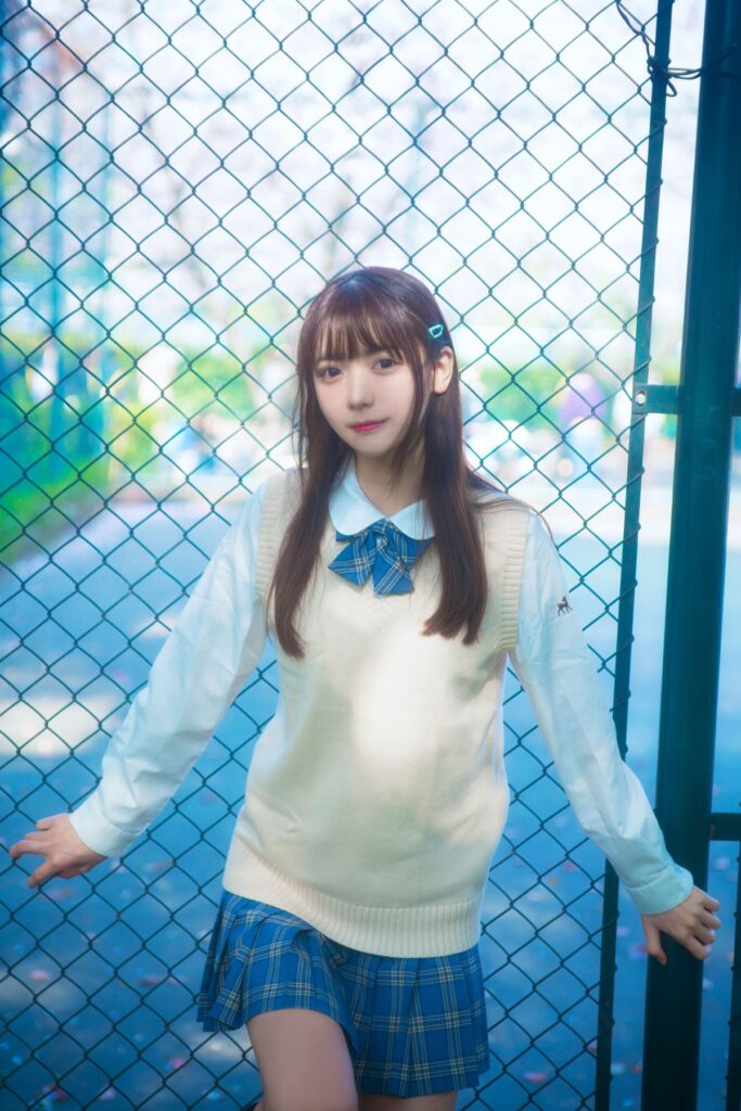 陸卿卿kyokyo NO.001 – 櫻花與JK[9P/41.5MB]插圖1