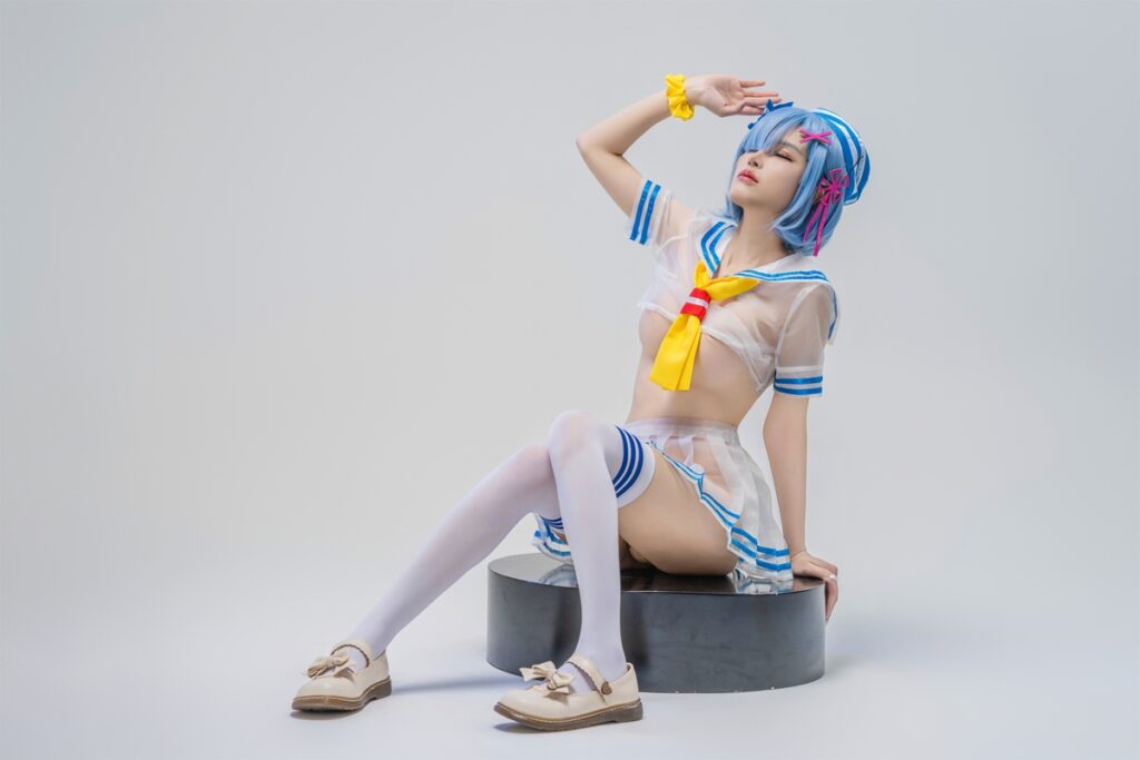 鹿八歲 NO.001 – Re：從零開始的異世界生活 蕾姆[36P/478MB]插圖